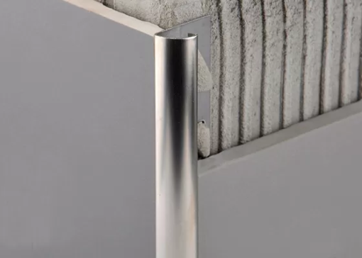 HiTechCons Stainless Steel Bullnose Tile Trim 1