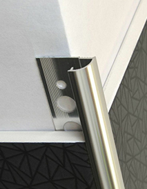 Hitechcons.com Aluminium Tile Trim Round, viền góc nhôm