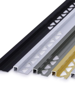 hitechcons.com Aluminum Square Tile Trim, viền góc nhôm, bo góc nhôm,